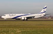 El Al Israel Airlines Boeing 737-958(ER) (4X-EHB) at  Amsterdam - Schiphol, Netherlands