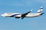 El Al Israel Airlines Boeing 737-958(ER) (4X-EHB) at  Amsterdam - Schiphol, Netherlands