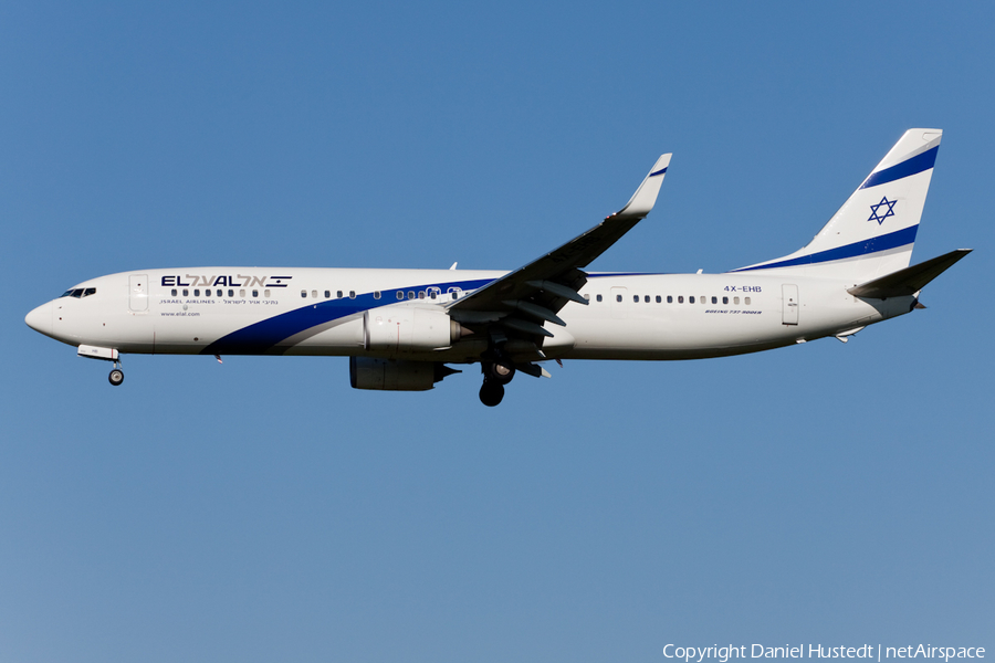 El Al Israel Airlines Boeing 737-958(ER) (4X-EHB) | Photo 516064