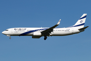 El Al Israel Airlines Boeing 737-958(ER) (4X-EHD) at  Amsterdam - Schiphol, Netherlands