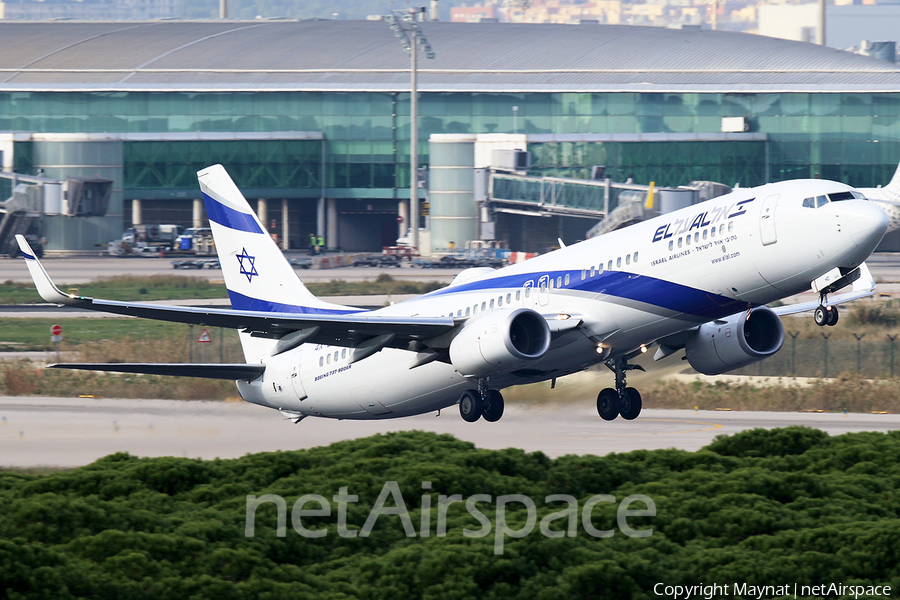 El Al Israel Airlines Boeing 737-958(ER) (4X-EHD) | Photo 349391