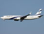 El Al Israel Airlines Boeing 737-958(ER) (4X-EHD) at  Rome - Fiumicino (Leonardo DaVinci), Italy