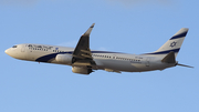 El Al Israel Airlines Boeing 737-958(ER) (4X-EHD) at  Tel Aviv - Ben Gurion International, Israel