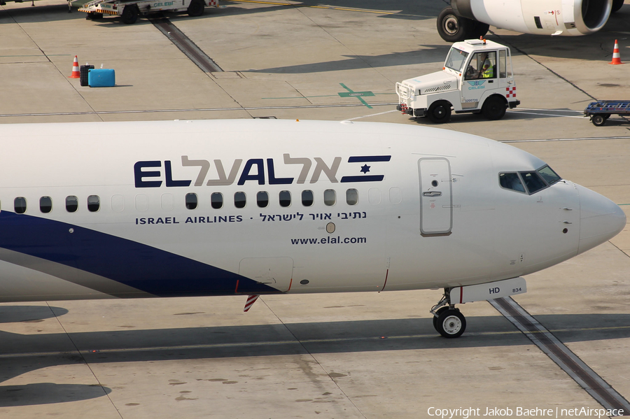 El Al Israel Airlines Boeing 737-958(ER) (4X-EHD) | Photo 138179