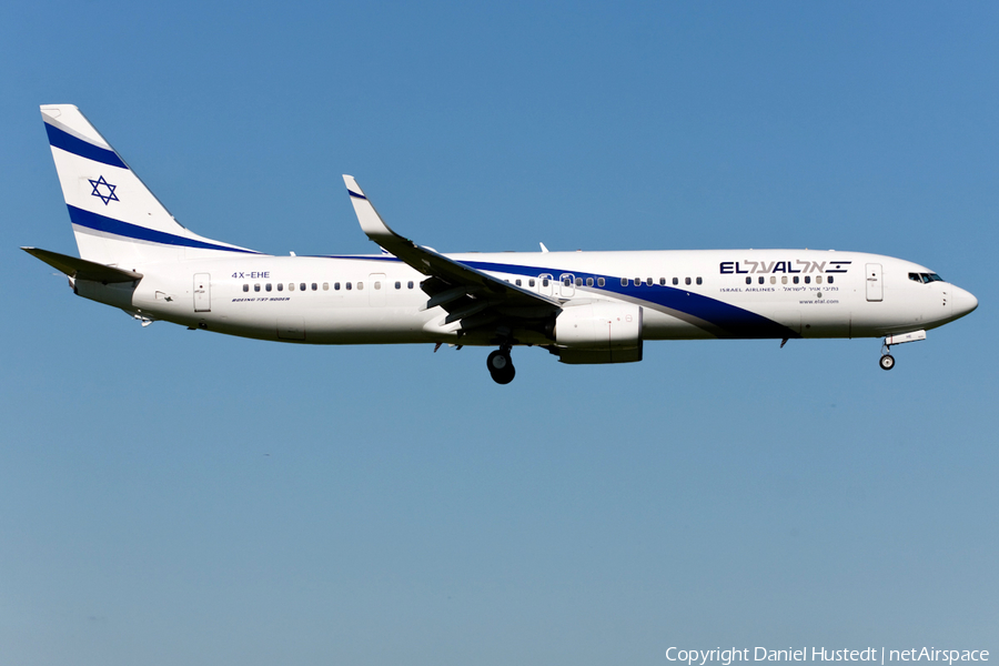 El Al Israel Airlines Boeing 737-958(ER) (4X-EHE) | Photo 478374