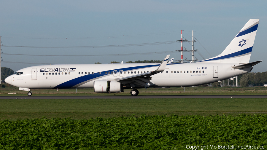 El Al Israel Airlines Boeing 737-958(ER) (4X-EHE) | Photo 531765