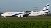 El Al Israel Airlines Boeing 737-958(ER) (4X-EHE) at  Amsterdam - Schiphol, Netherlands