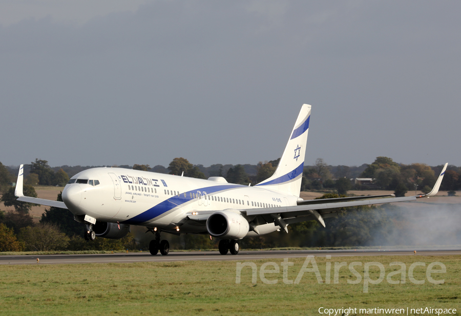 El Al Israel Airlines Boeing 737-958(ER) (4X-EHE) | Photo 224811