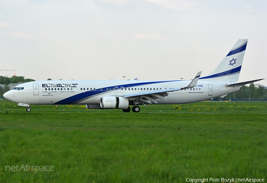 El Al Israel Airlines Boeing 737-958(ER) (4X-EHE) | Photo 46623