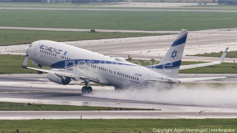 El Al Israel Airlines Boeing 737-958(ER) (4X-EHF) | Photo 379329