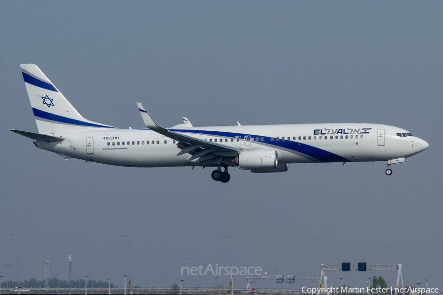 El Al Israel Airlines Boeing 737-958(ER) (4X-EHH) | Photo 316460