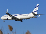 El Al Israel Airlines Boeing 737-958(ER) (4X-EHH) at  Barcelona - El Prat, Spain