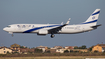 El Al Israel Airlines Boeing 737-958(ER) (4X-EHH) at  Rome - Fiumicino (Leonardo DaVinci), Italy