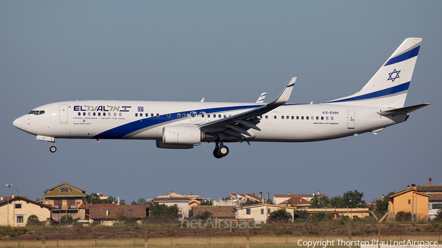 El Al Israel Airlines Boeing 737-958(ER) (4X-EHH) | Photo 194681