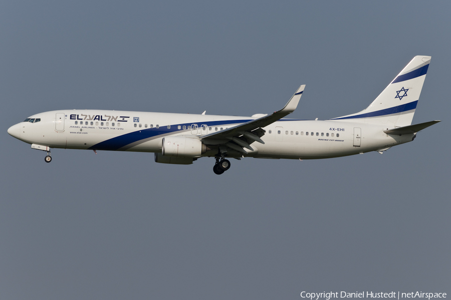 El Al Israel Airlines Boeing 737-958(ER) (4X-EHI) | Photo 426358