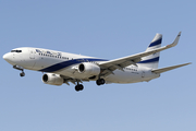 El Al Israel Airlines Boeing 737-858 (4X-EKA) at  Warsaw - Frederic Chopin International, Poland