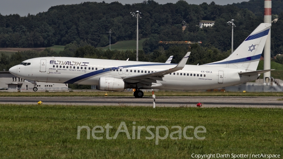 El Al Israel Airlines Boeing 737-858 (4X-EKA) | Photo 230786