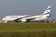 El Al Israel Airlines Boeing 737-858 (4X-EKC) at  Berlin Brandenburg, Germany
