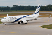 El Al Israel Airlines Boeing 737-858 (4X-EKC) at  Munich, Germany