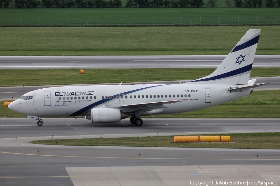 El Al Israel Airlines Boeing 737-758 (4X-EKE) | Photo 141283