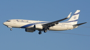 El Al Israel Airlines Boeing 737-8HX (4X-EKF) at  Berlin Brandenburg, Germany