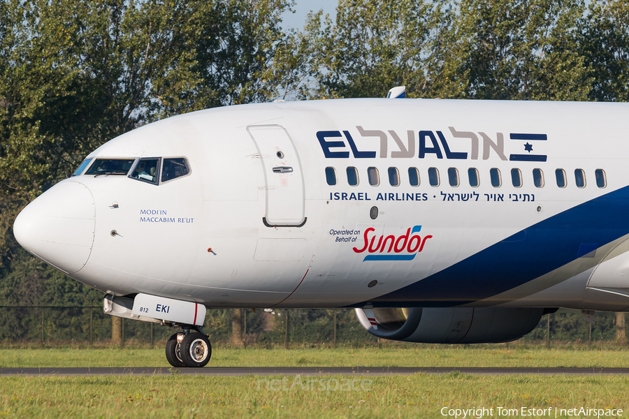 El Al Israel Airlines Boeing 737-86N (4X-EKI) | Photo 125691