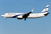 El Al Israel Airlines Boeing 737-86N (4X-EKI) at  Amsterdam - Schiphol, Netherlands