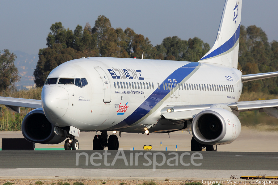 El Al Israel Airlines Boeing 737-86N (4X-EKI) | Photo 310763