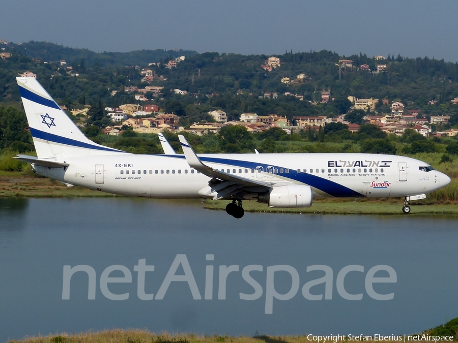 El Al Israel Airlines Boeing 737-86N (4X-EKI) | Photo 126229