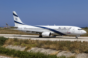 El Al Israel Airlines Boeing 737-86N (4X-EKI) at  Rhodes, Greece