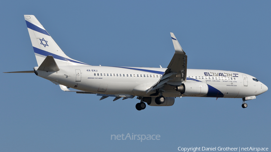 El Al Israel Airlines Boeing 737-85P (4X-EKJ) | Photo 99840