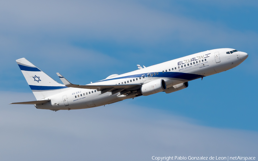 El Al Israel Airlines Boeing 737-85P (4X-EKJ) | Photo 365932