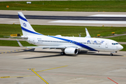 El Al Israel Airlines Boeing 737-85P (4X-EKJ) at  Zurich - Kloten, Switzerland