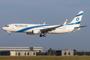 El Al Israel Airlines Boeing 737-85R (4X-EKK) at  Berlin Brandenburg, Germany