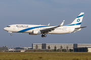 El Al Israel Airlines Boeing 737-85R (4X-EKK) at  Berlin Brandenburg, Germany