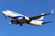 El Al Israel Airlines Boeing 737-85P (4X-EKL) at  Barcelona - El Prat, Spain