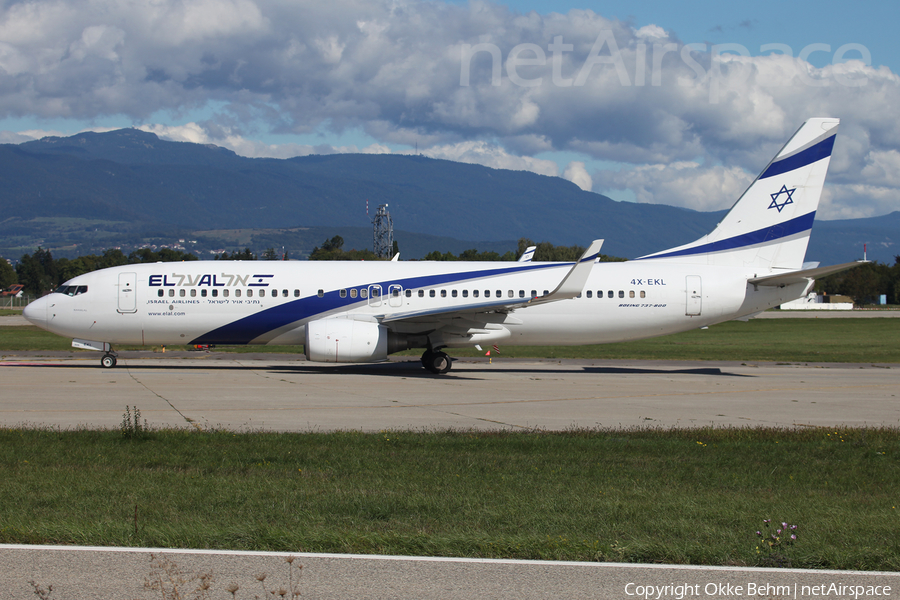 El Al Israel Airlines Boeing 737-85P (4X-EKL) | Photo 86324