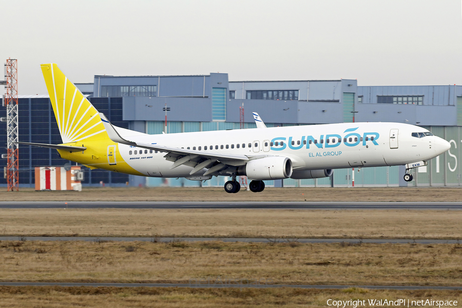 Sun d'Or Boeing 737-804 (4X-EKM) | Photo 662650