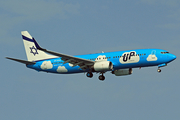 Up (ElAl Israel Airlines) Boeing 737-86Q (4X-EKO) at  Larnaca - International, Cyprus