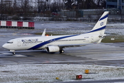 El Al Israel Airlines Boeing 737-8Q8 (4X-EKP) at  Zurich - Kloten, Switzerland