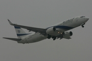 El Al Israel Airlines Boeing 737-8Q8 (4X-EKP) at  Zurich - Kloten, Switzerland