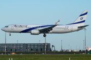 El Al Israel Airlines Boeing 737-8HX (4X-EKS) at  Berlin Brandenburg, Germany