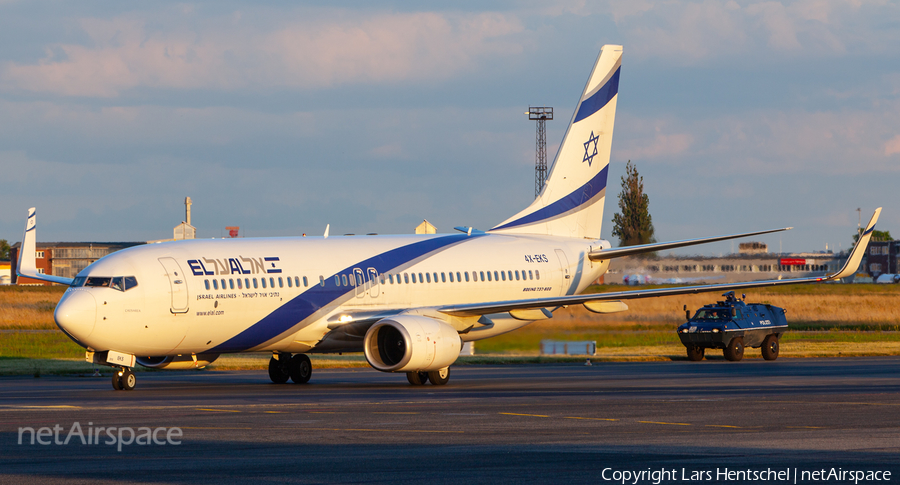El Al Israel Airlines Boeing 737-8HX (4X-EKS) | Photo 431175