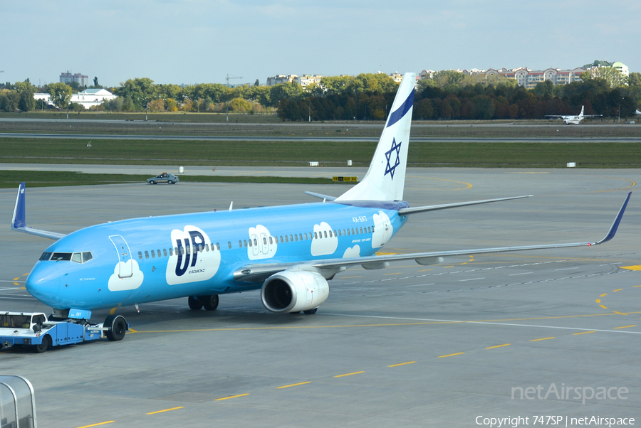 Up (ElAl Israel Airlines) Boeing 737-8BK (4X-EKT) | Photo 57632