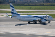 Up (ElAl Israel Airlines) Boeing 737-8Z9 (4X-EKU) at  Luqa - Malta International, Malta