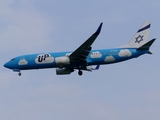 Up (ElAl Israel Airlines) Boeing 737-8Z9 (4X-EKU) at  Berlin - Schoenefeld, Germany