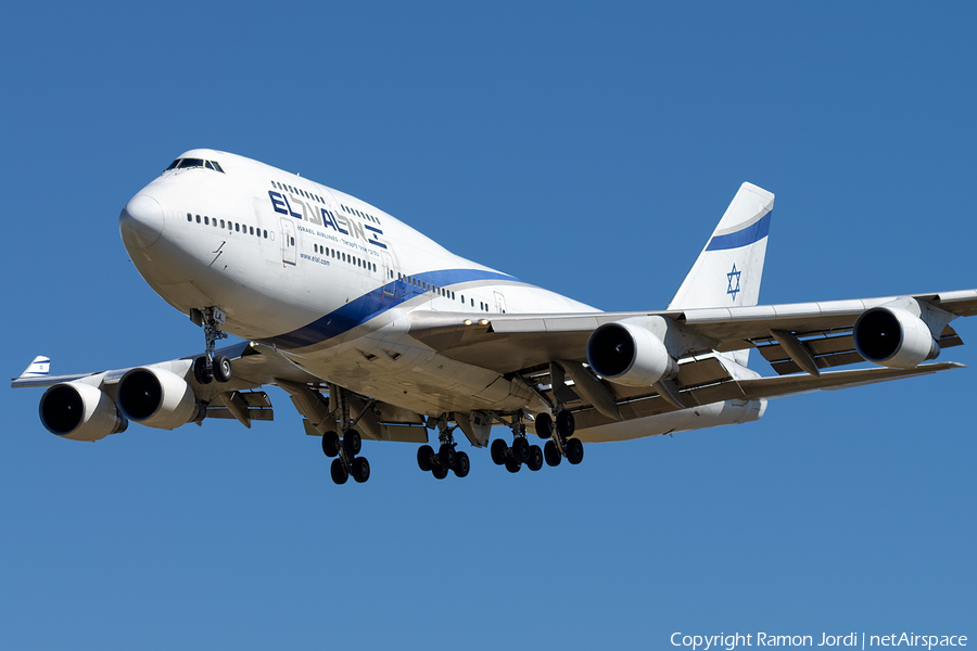 El Al Israel Airlines Boeing 747-458 (4X-ELA) | Photo 311583