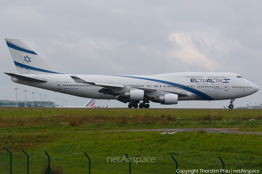 El Al Israel Airlines Boeing 747-458 (4X-ELA) | Photo 88789