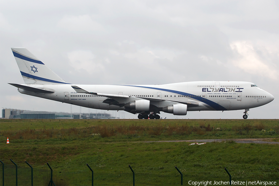 El Al Israel Airlines Boeing 747-458 (4X-ELA) | Photo 88941