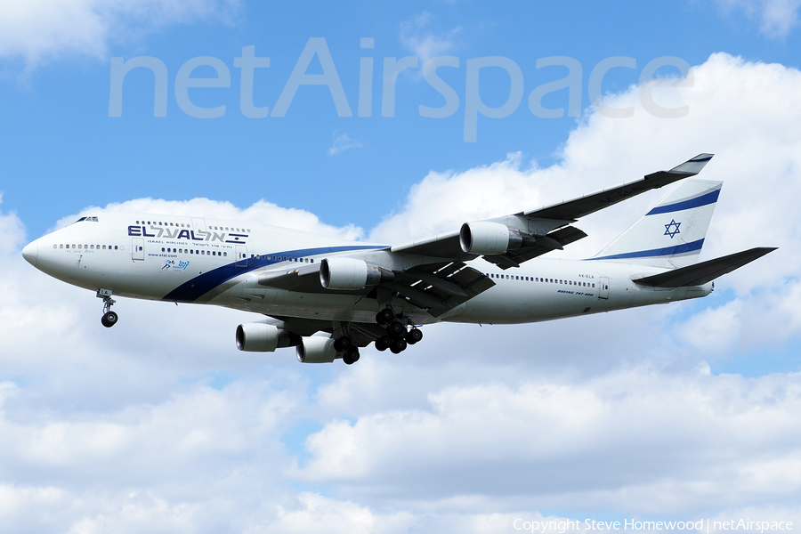 El Al Israel Airlines Boeing 747-458 (4X-ELA) | Photo 168462